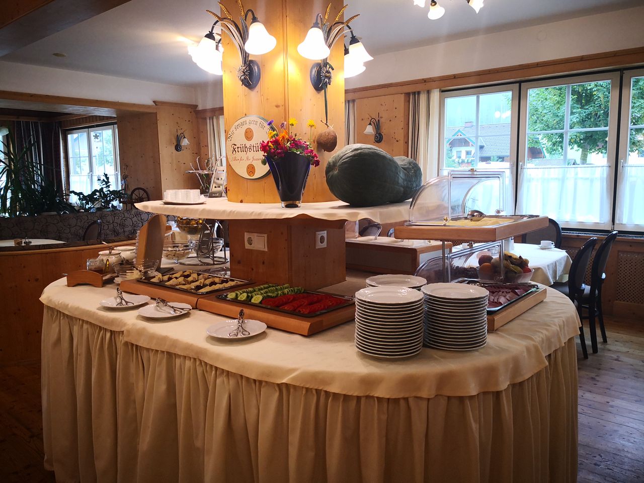 Frühstücksbuffet im Landhotel Postgut in Tweng