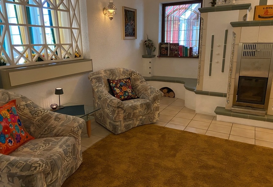 Kaminlounge im Zenners Landhotel für ruhige Silvesterabende