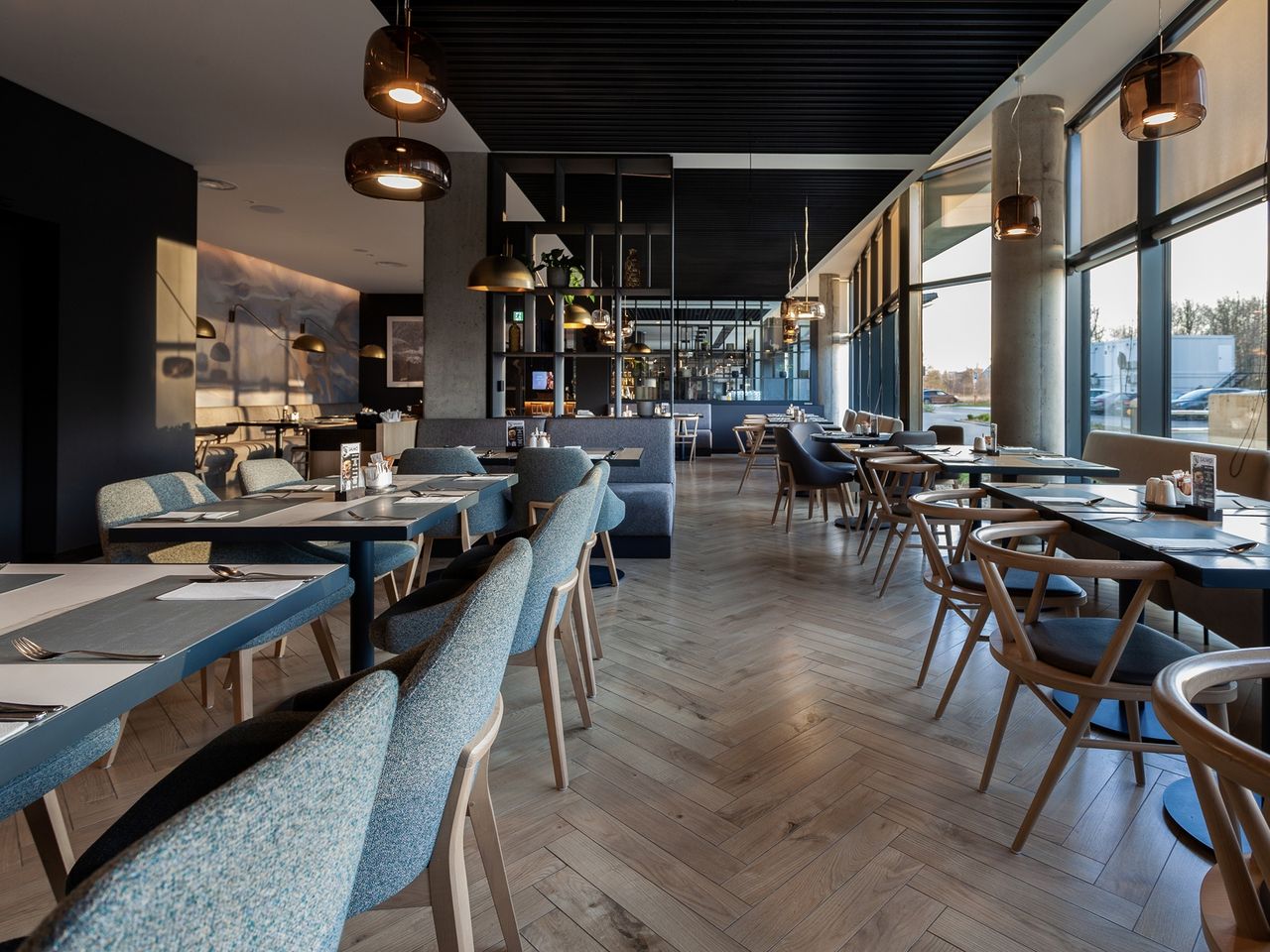 Stilvolles Restaurant im Radisson Resort Kolobrzeg zu Silvester