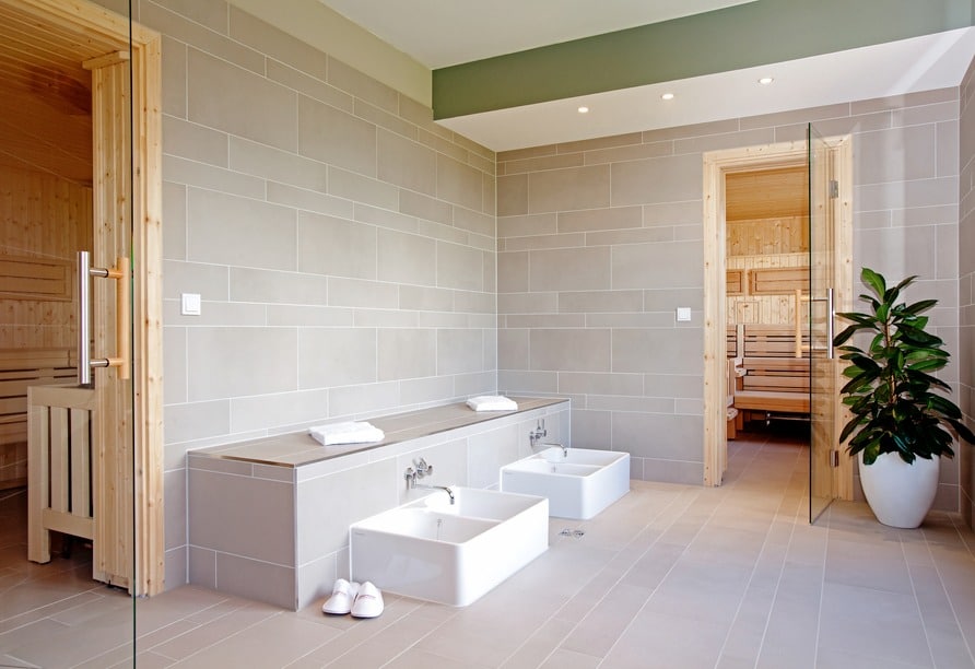 Sauna und Wellnessbereich im Steigenberger Parkhotel