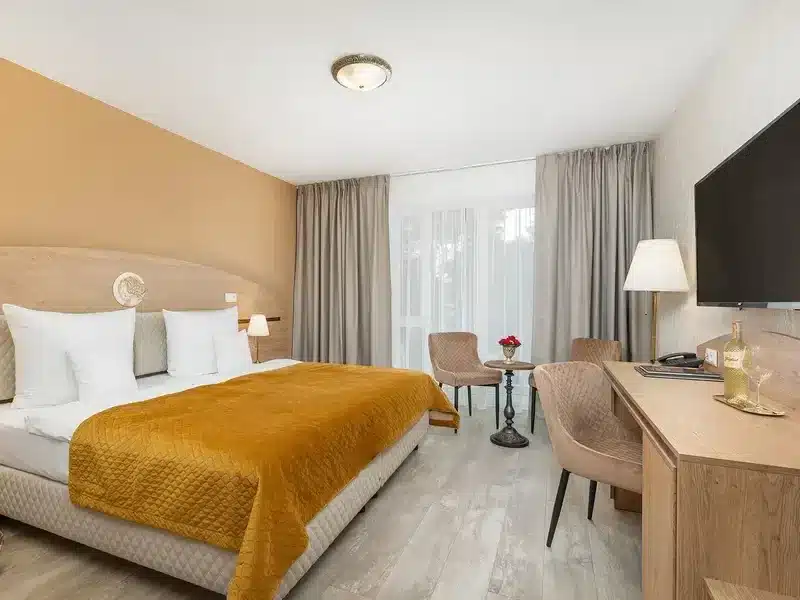 Modernes Doppelzimmer im Juvena Hotel Wellness & SPA für Silvesterreise
