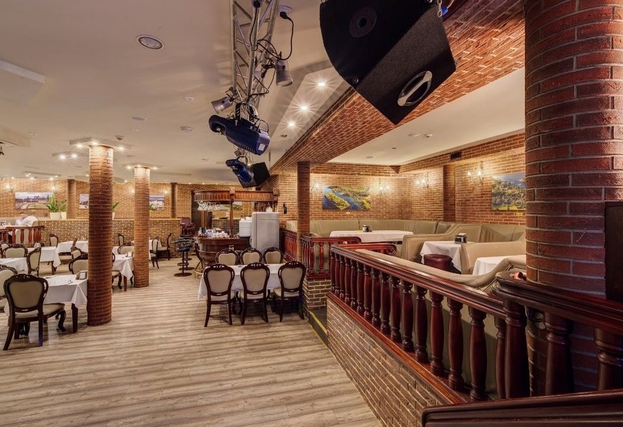 Restaurant mit Bar im Hotel Dobosz Pölitz zu Silvester