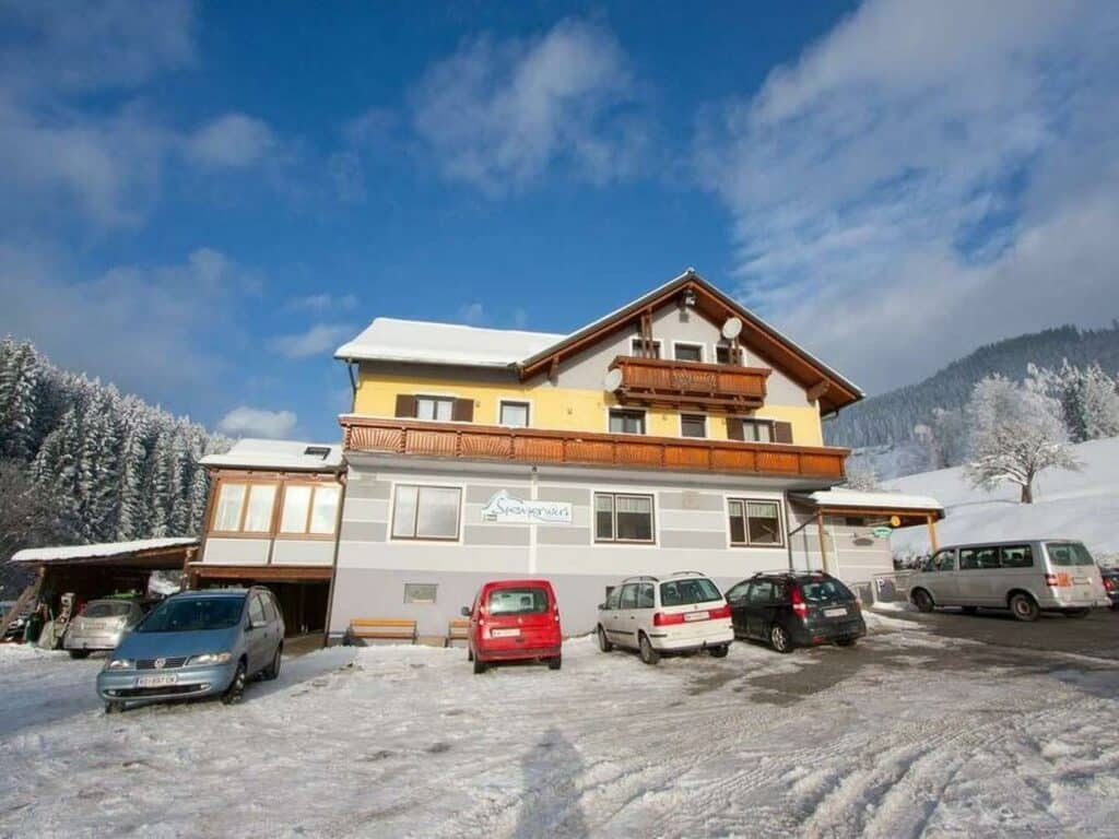 Gasthof Spengerwirt im Winter für Silvester 2025 in Hirschegg Steiermark