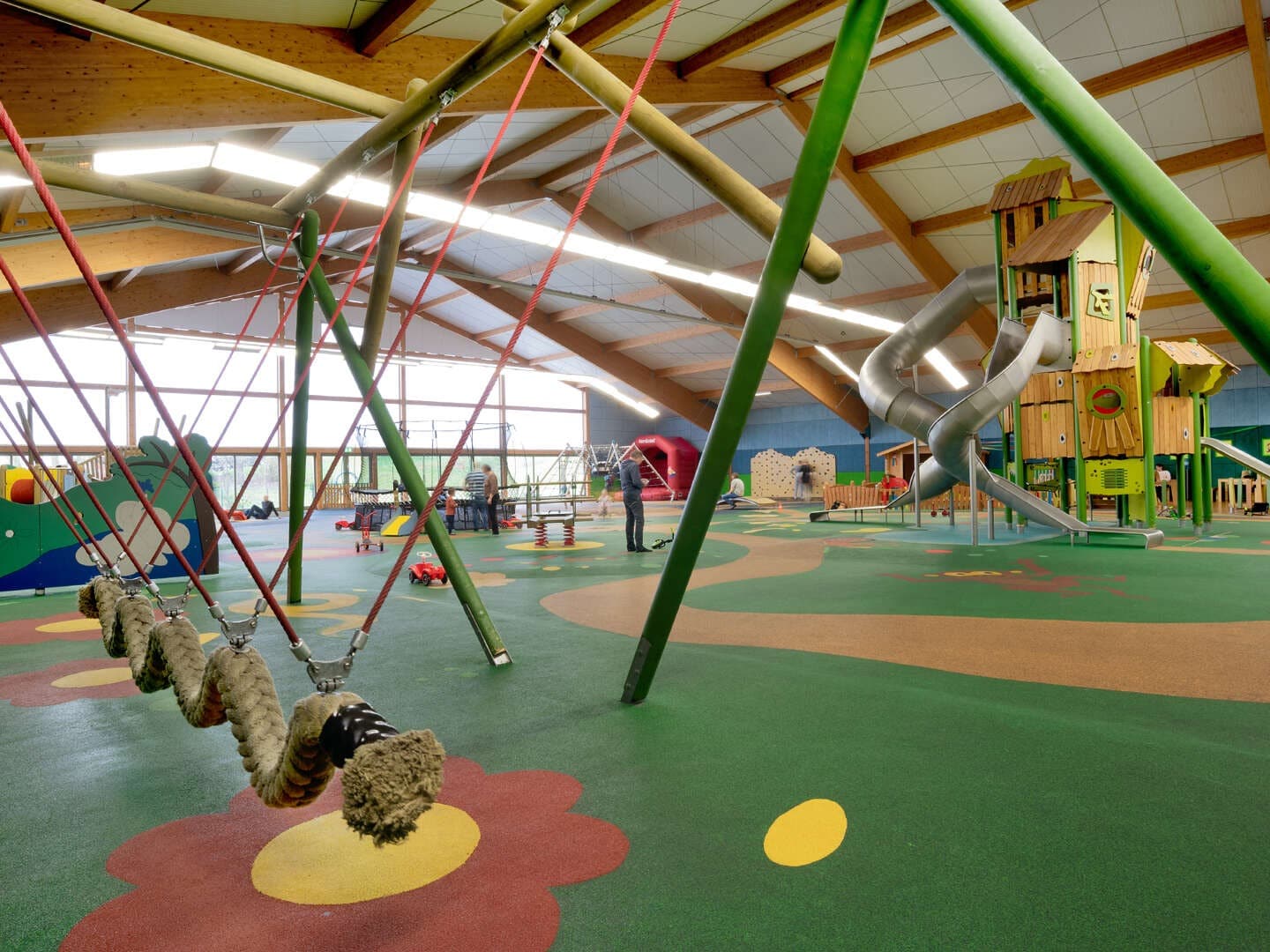 Indoor-Spielplatz im Hotel Sonnenhügel Silvester mit Familienangebot