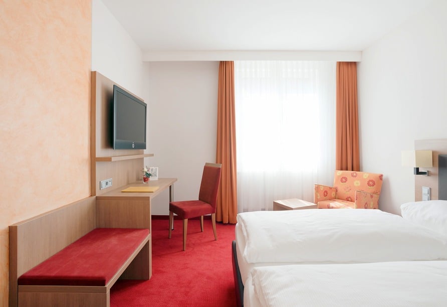 Silvester Hotel Weisses Ross Doppelzimmer gemütliche Unterkunft Memmingen