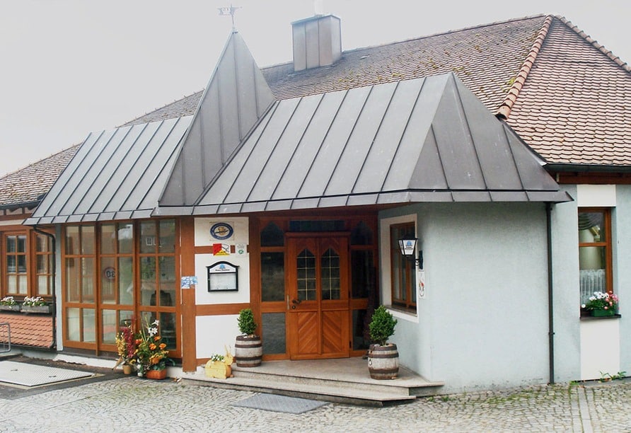 Außenansicht vom Landgasthof Brennereistuben zu Silvester