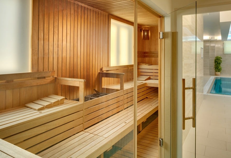 Sauna im Vltava Ensana Health Spa Hotel für Silvesterreise