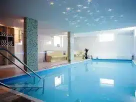 Hotel Wulff Silvester Innenpool mit Wellnessbereich