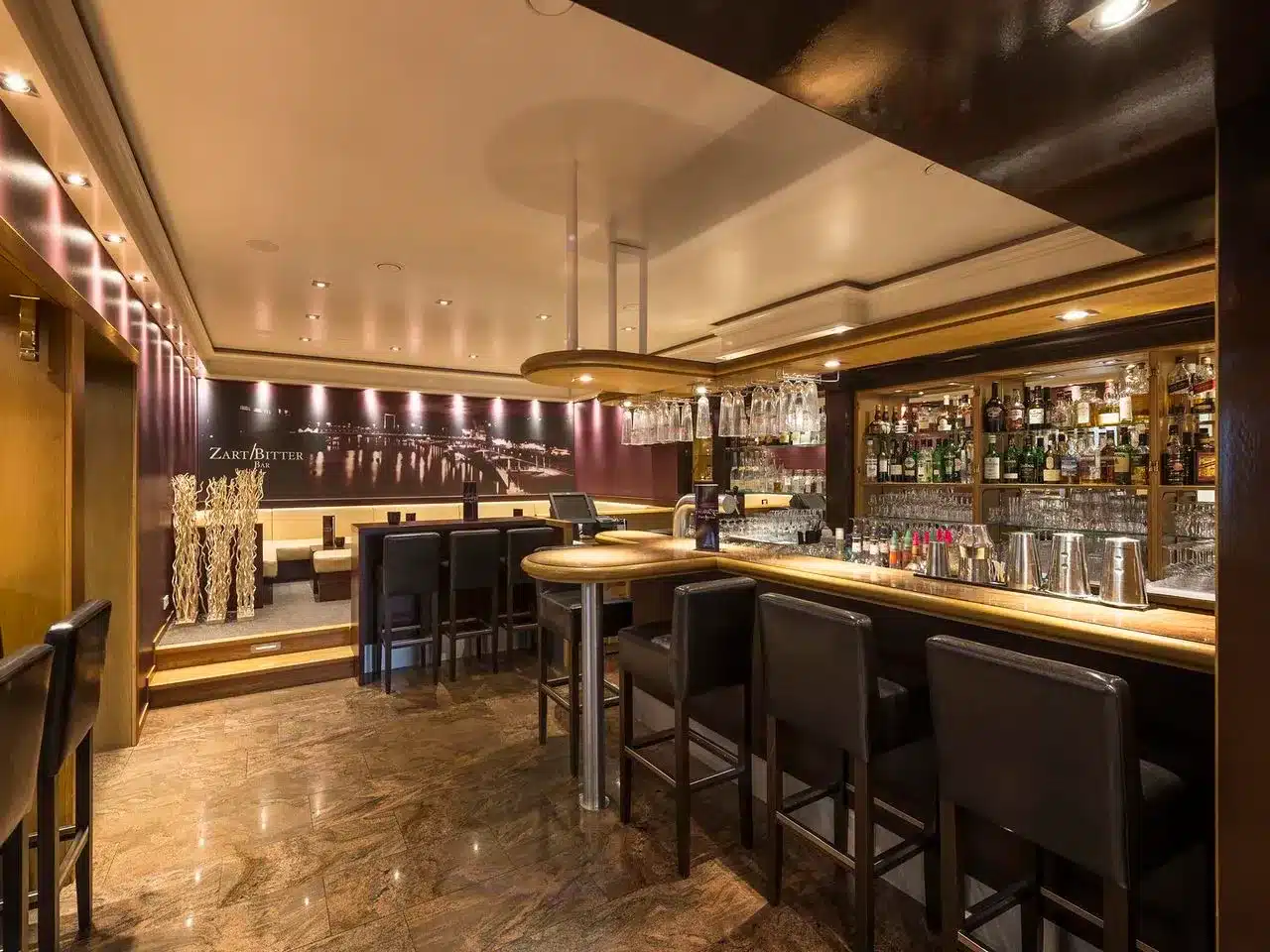 Silvester im MUNTE Wellnesshotel am Stadtwald Hotelbar Bremen