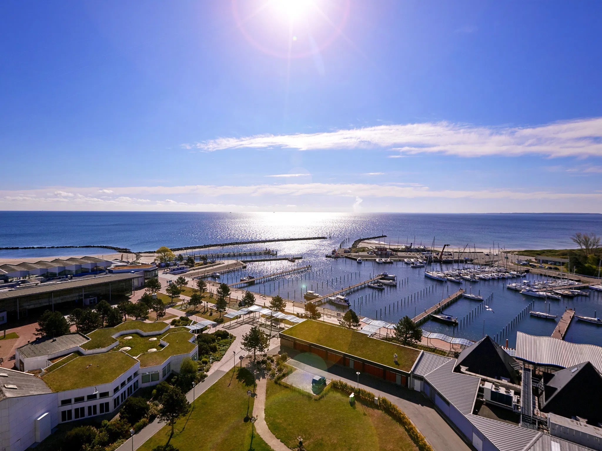 Silvester im Damp Ostsee Resort mit herrlichem Ostseeblick