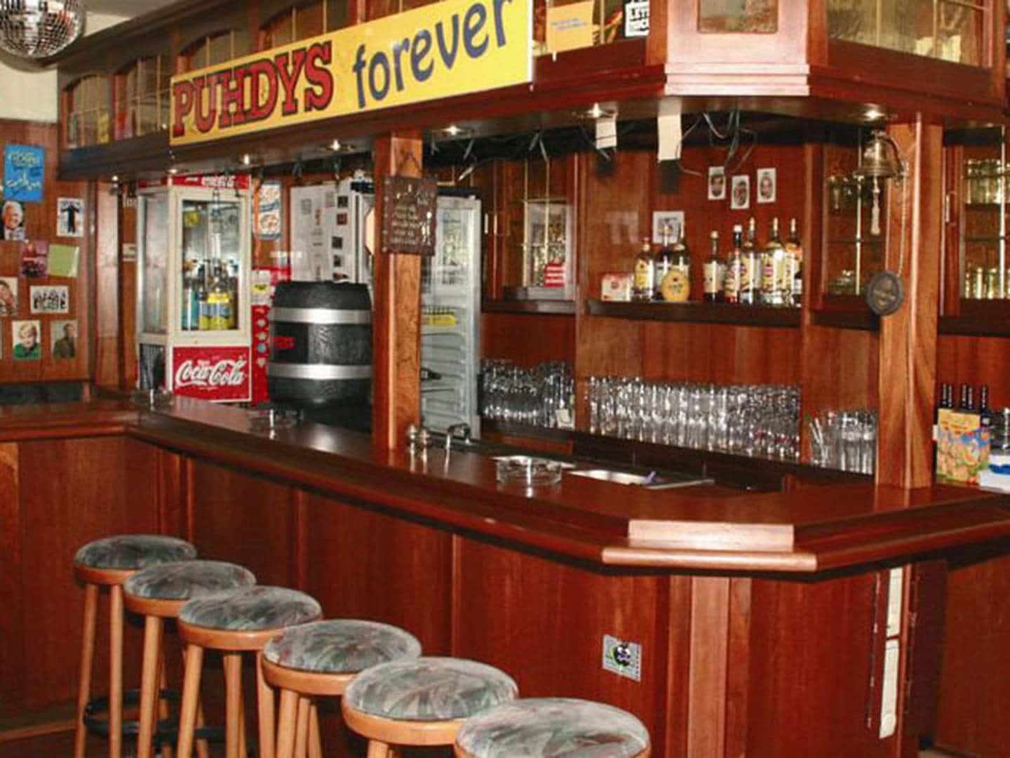 Bar im Hotel Kirschstein zu Silvester 2025 in Wolgast