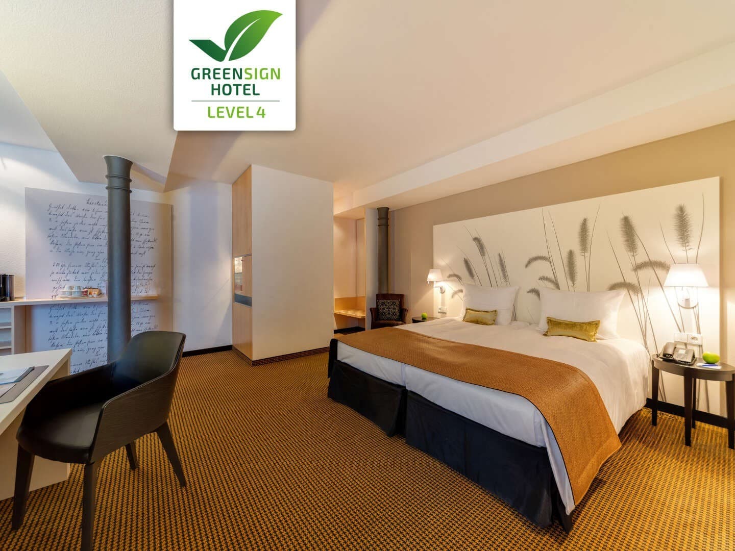 Komfortables Doppelzimmer zu Silvester im nestor Hotel Ludwigsburg.