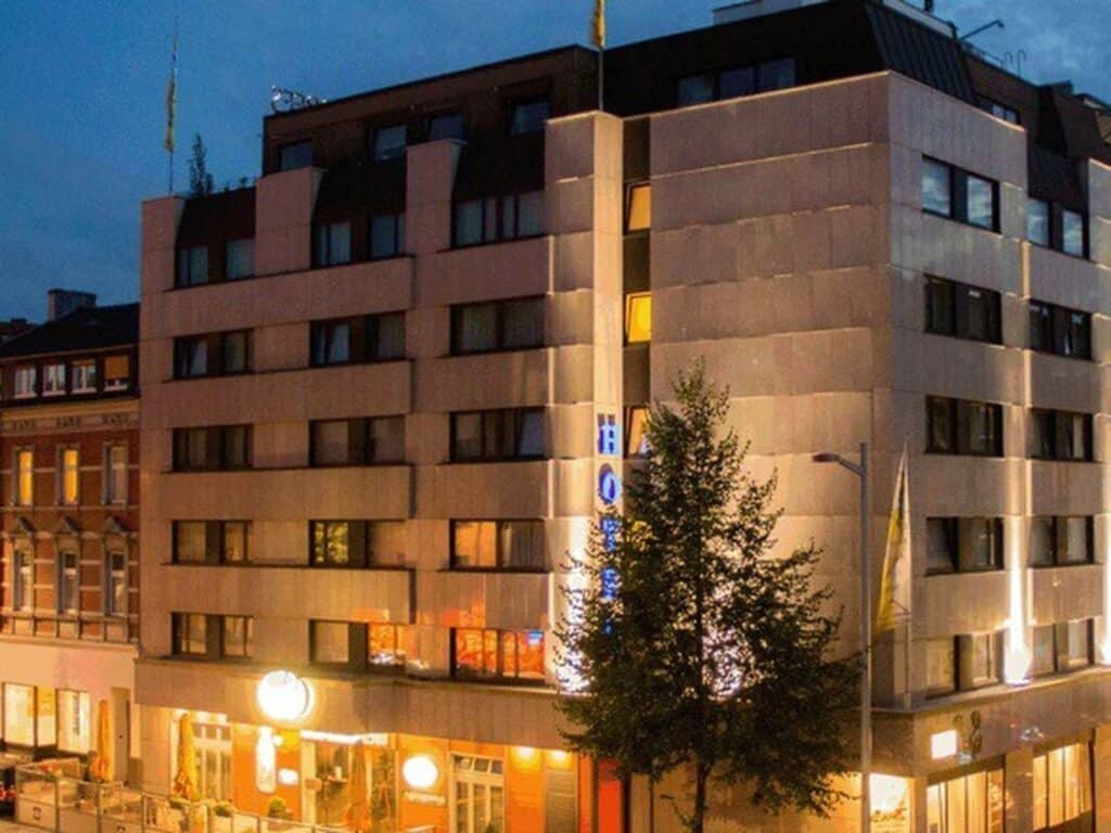 Außenansicht des Ringhotel Drees Dortmund zu Silvester 2025