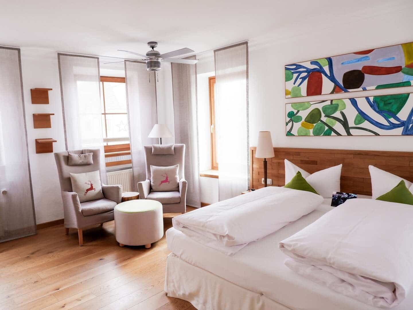 Komfortzimmer im Romantik Hotel Hirschen zu Silvester 2025