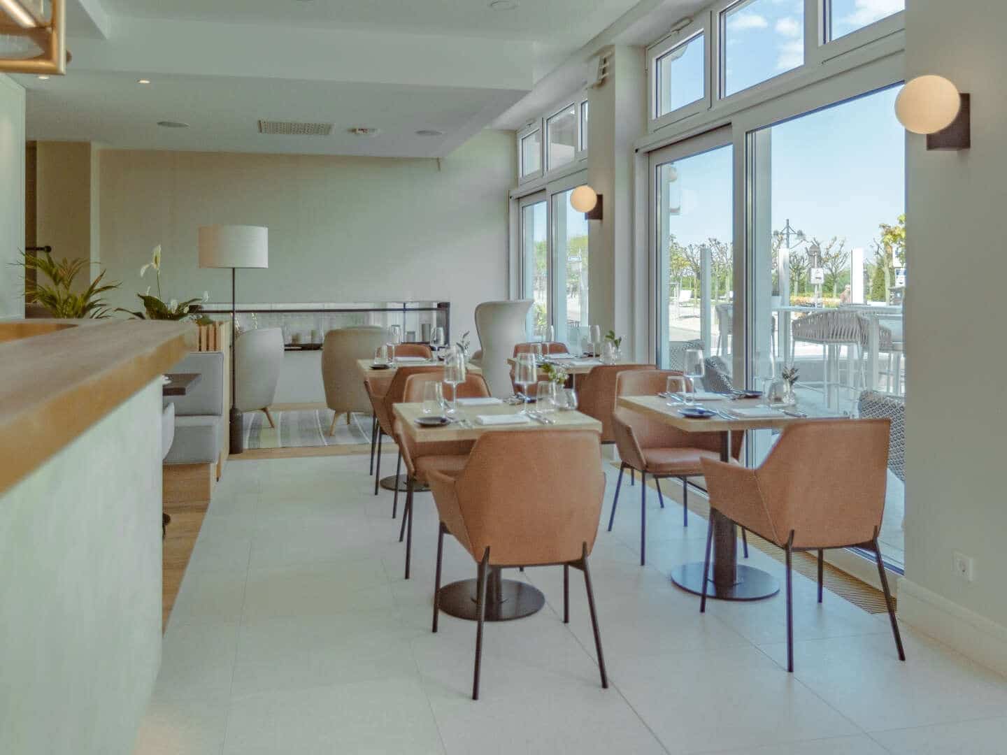 Restaurant im Strandhotel Ostende zu Silvester 2025