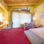 Silvester im Mönchs Waldhotel gemütliches Zimmer mit Balkon