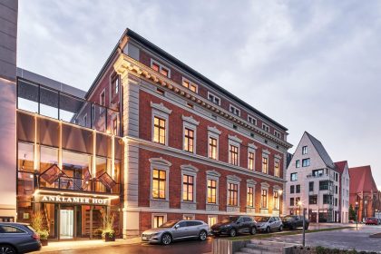 Außenansicht des Anklamer Hofs – Hotel für Silvester in Anklam